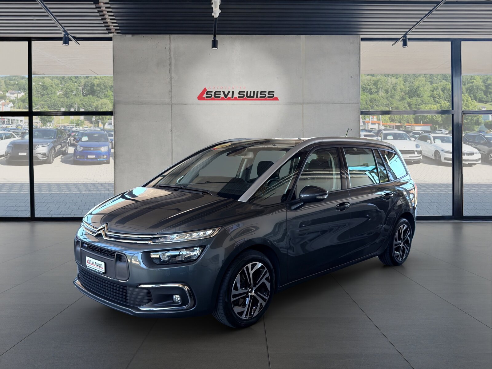 CITROEN Grand C4 Picasso 1.2 Pure Tech Feel Edition EAT6*Hagelschad, Petrol, Second hand / Used, Automatic - 6