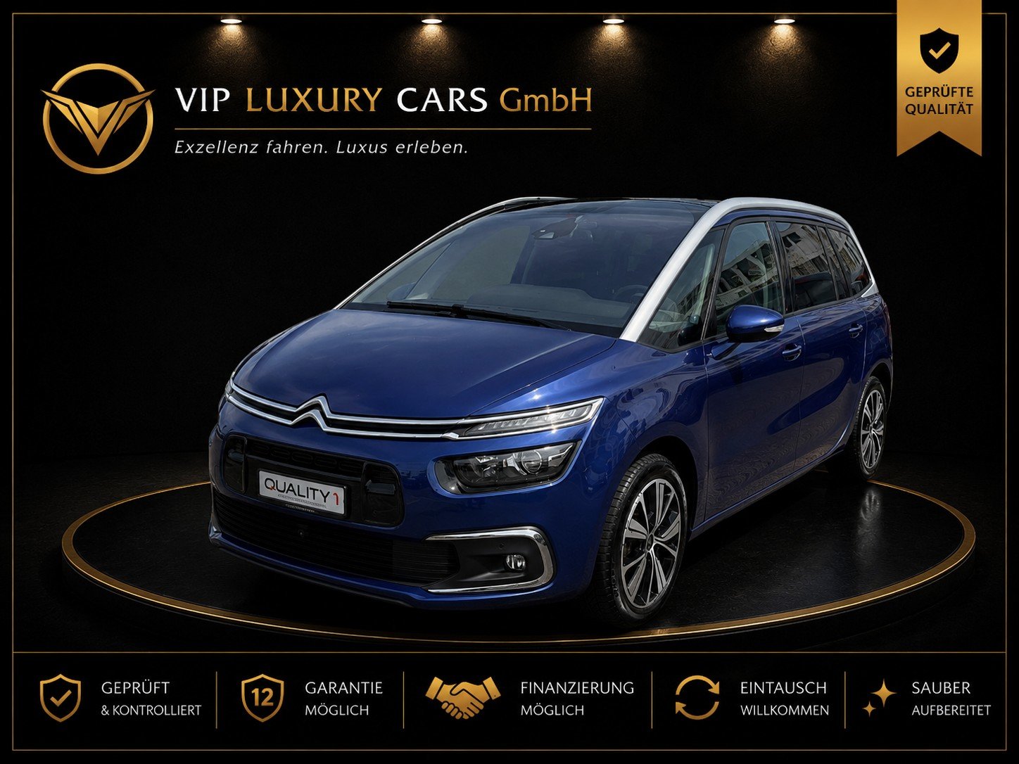 CITROEN Grand C4 Spacetourer 2.0 BlueHDi Shine EAT8 7 Plätz