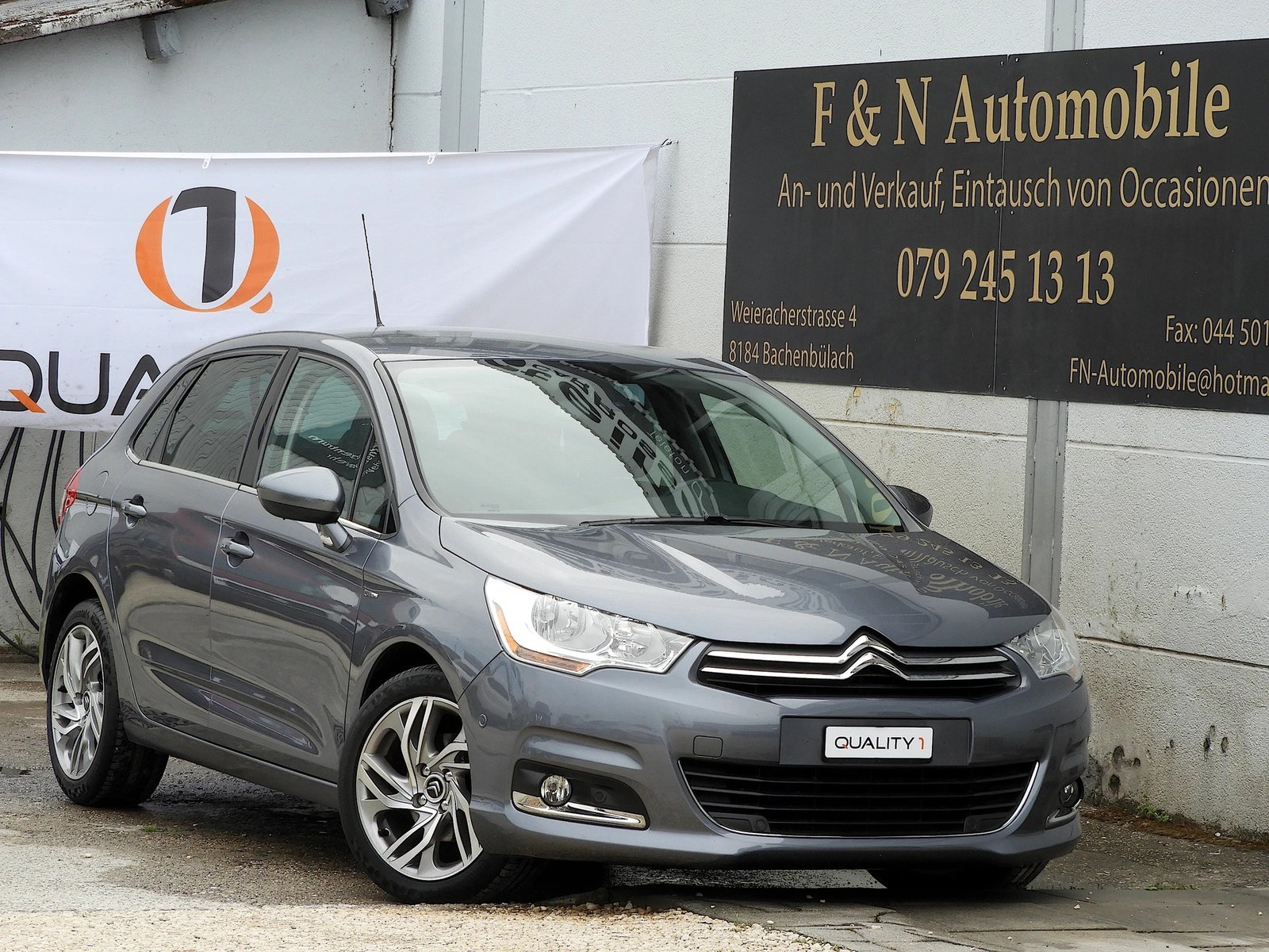 CITROEN C4 Berline 1.6 VTi Exclusive I MFK + Service 08.07.2, Essence, Occasion / Utilisé, Manuelle - 2