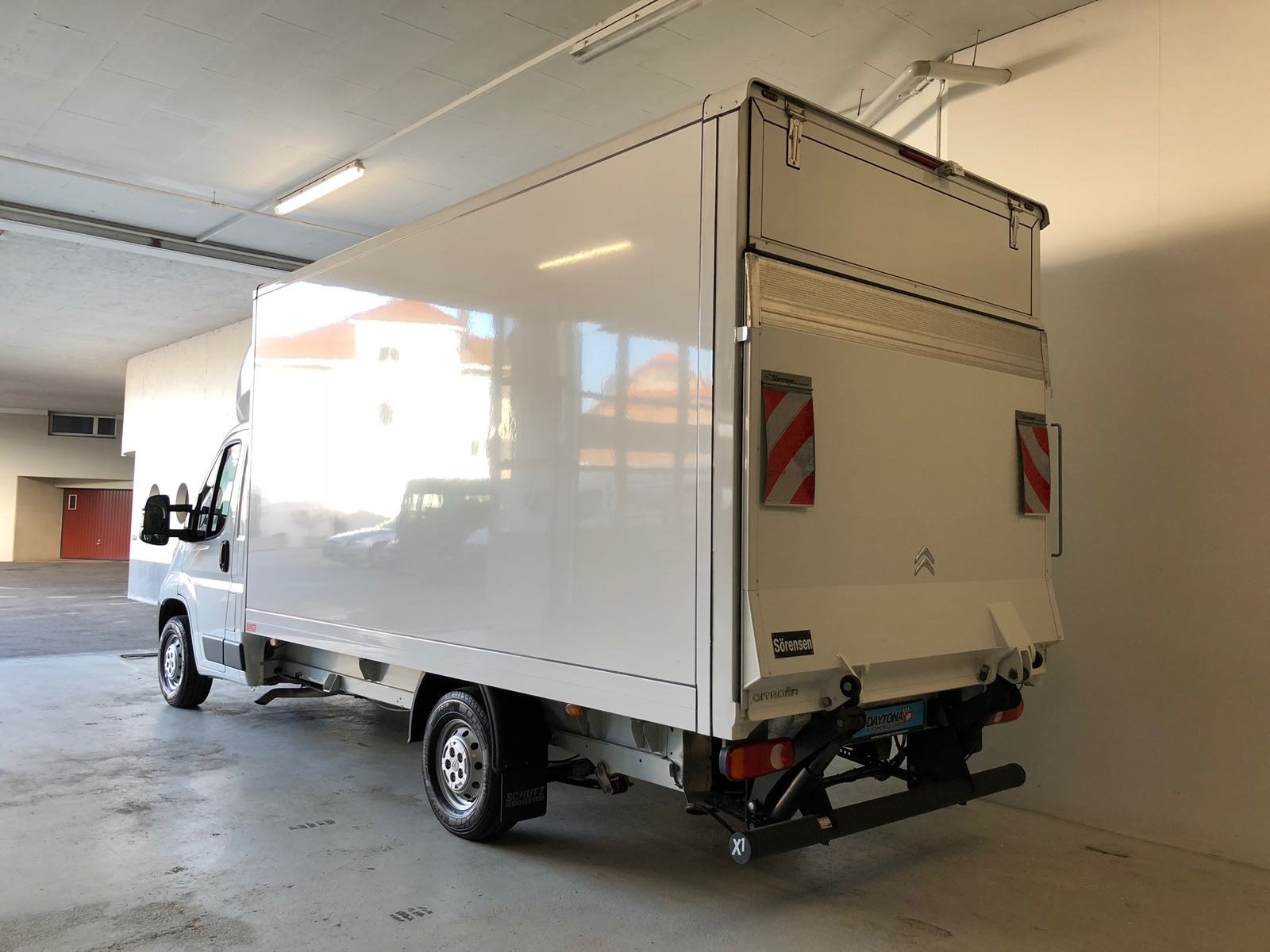 CITROEN JUMPER 35 L4 Kofferaufbau mit Hebebühne, Euro 6, Diesel, Second hand / Used, Manual - 4