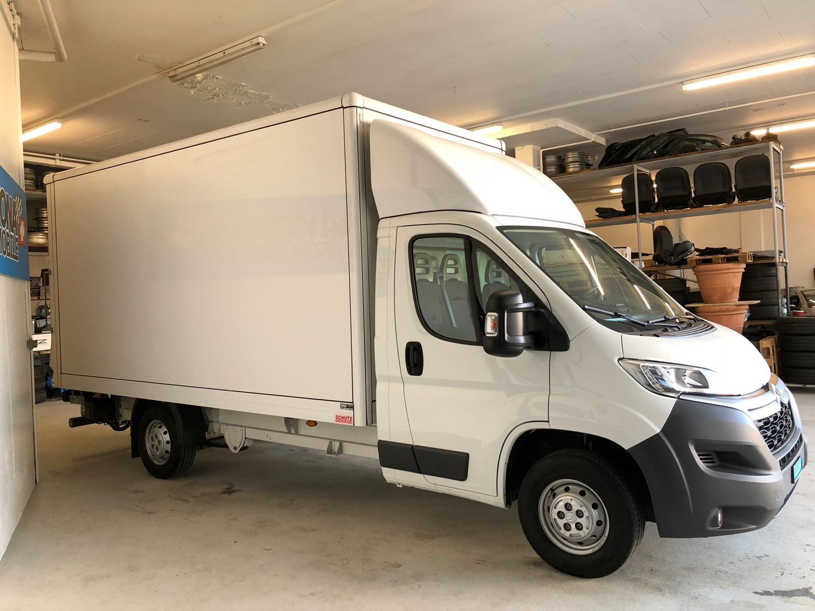 CITROEN JUMPER 35 L4 Kofferaufbau mit Hebebühne, Euro 6, Diesel, Second hand / Used, Manual - 6