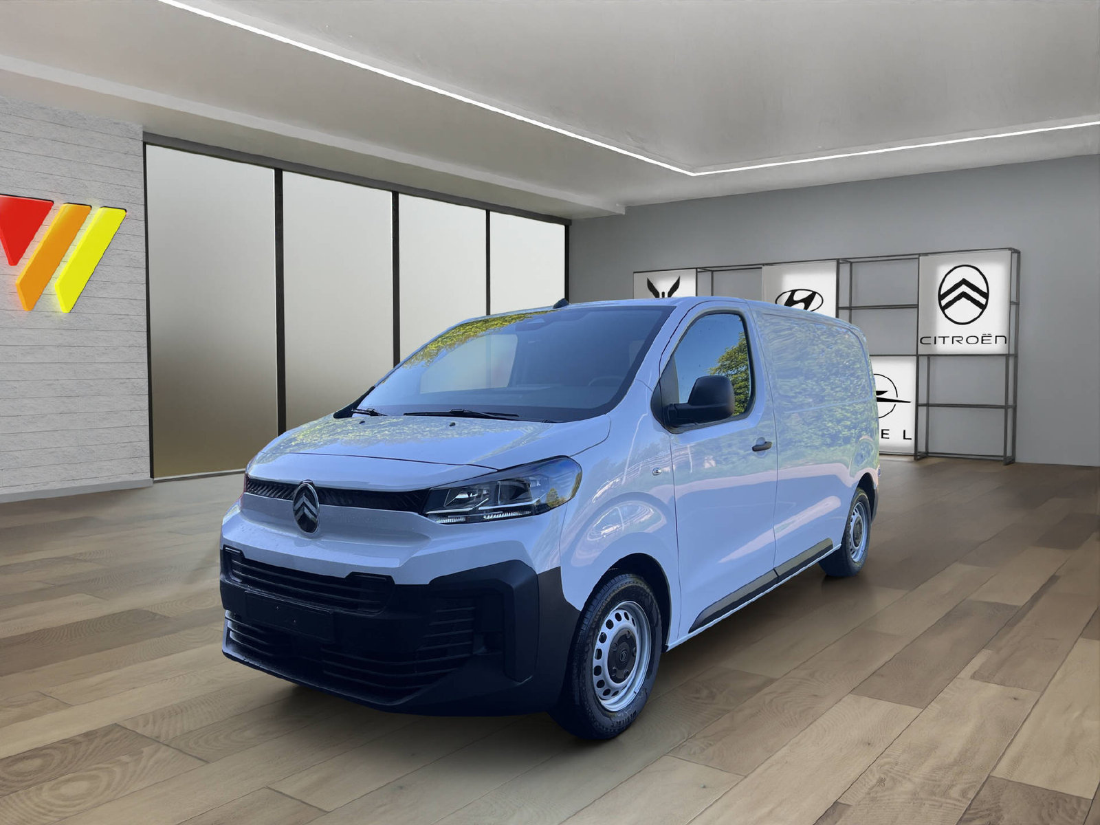 CITROEN Jumpy Kaw. M First 1.5 Blue HDi 120 S/S 6G, Diesel, Voiture nouvelle, Manuelle - 2