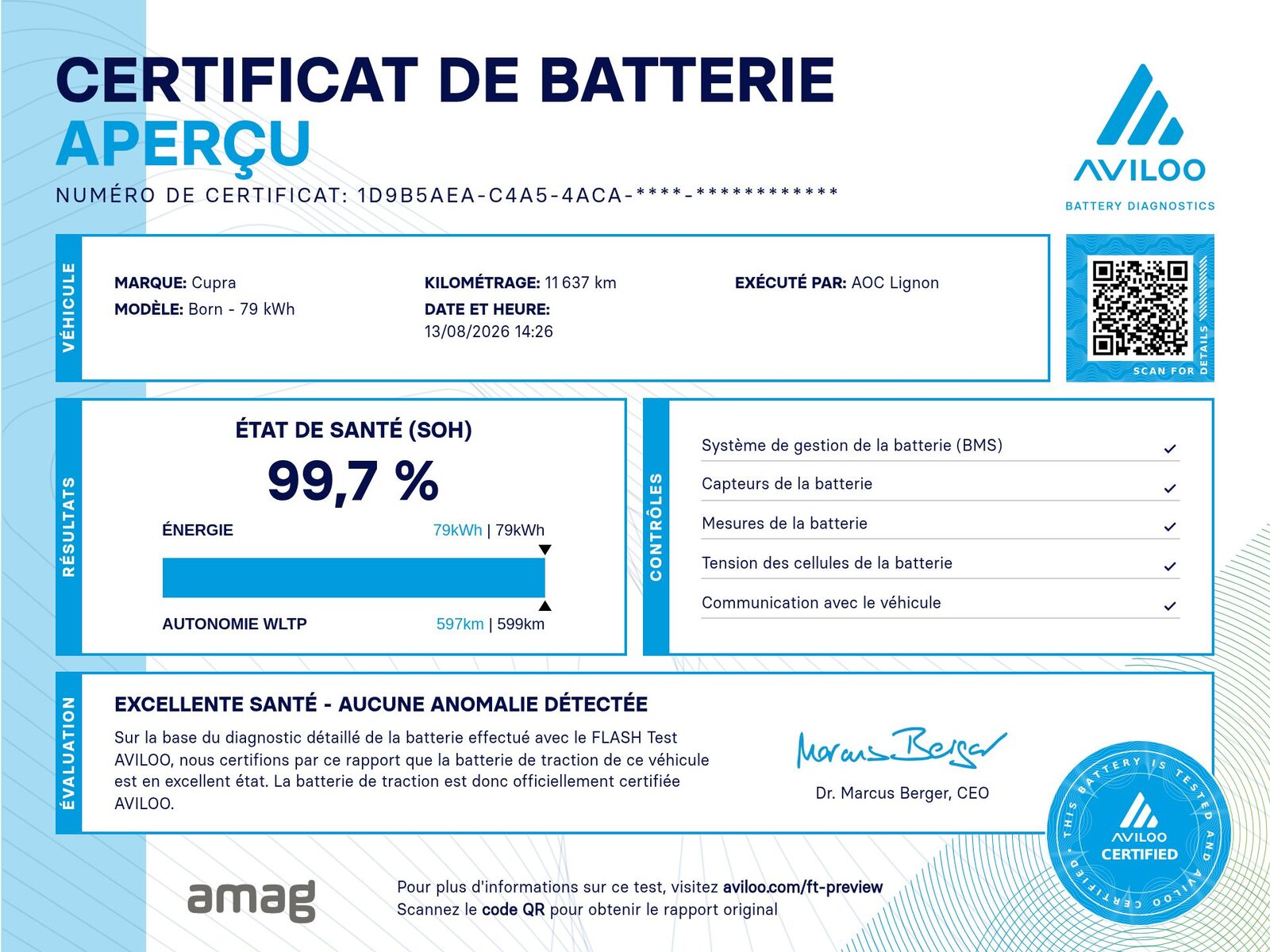CUPRA BORN 79kWh VZ (netto), Elektro, Occasion / Gebraucht, Automatik - 4