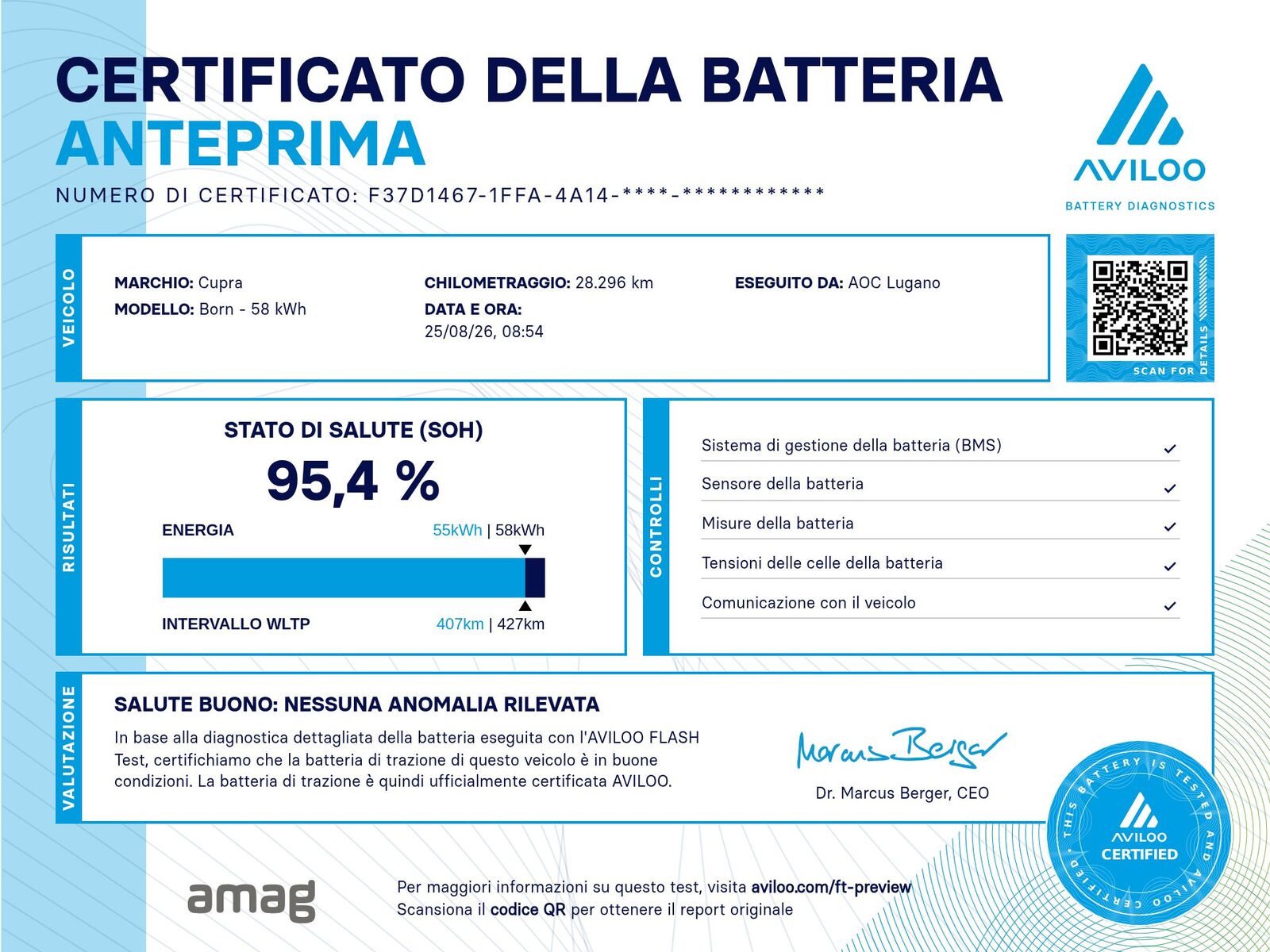 CUPRA BORN 58kWh (netto), Elektro, Occasion / Gebraucht, Automatik - 3