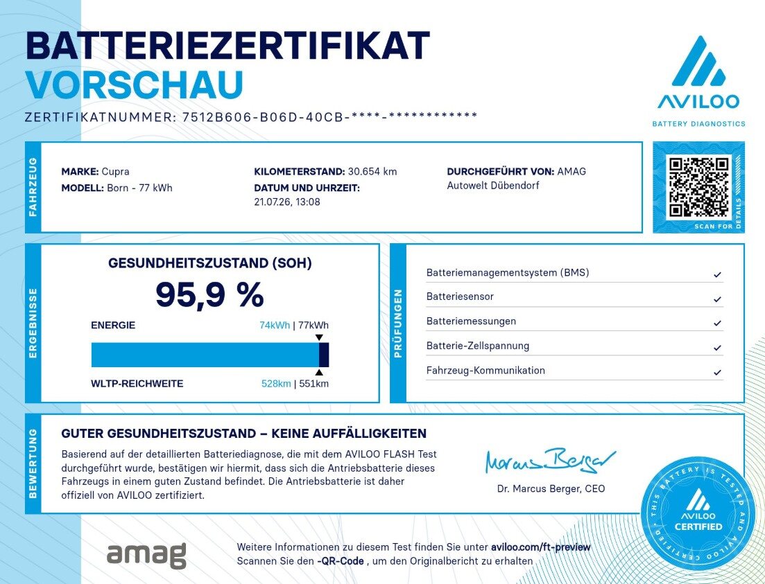 CUPRA BORN 77kWh e-Boost (netto), Elektro, Occasion / Gebraucht, Automatik - 4