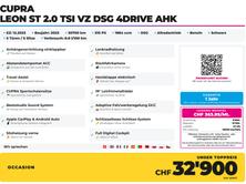 CUPRA LEON ST 2.0 TSI VZ DSG 4Drive AHK, Benzina, Occasioni / Usate, Automatico - 2