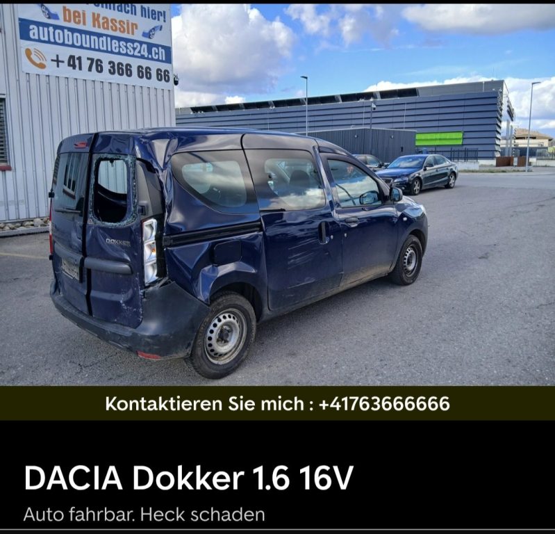 DACIA DOKKER 1.6 S/S, Benzin, Occasion / Gebraucht, Handschaltung - 4