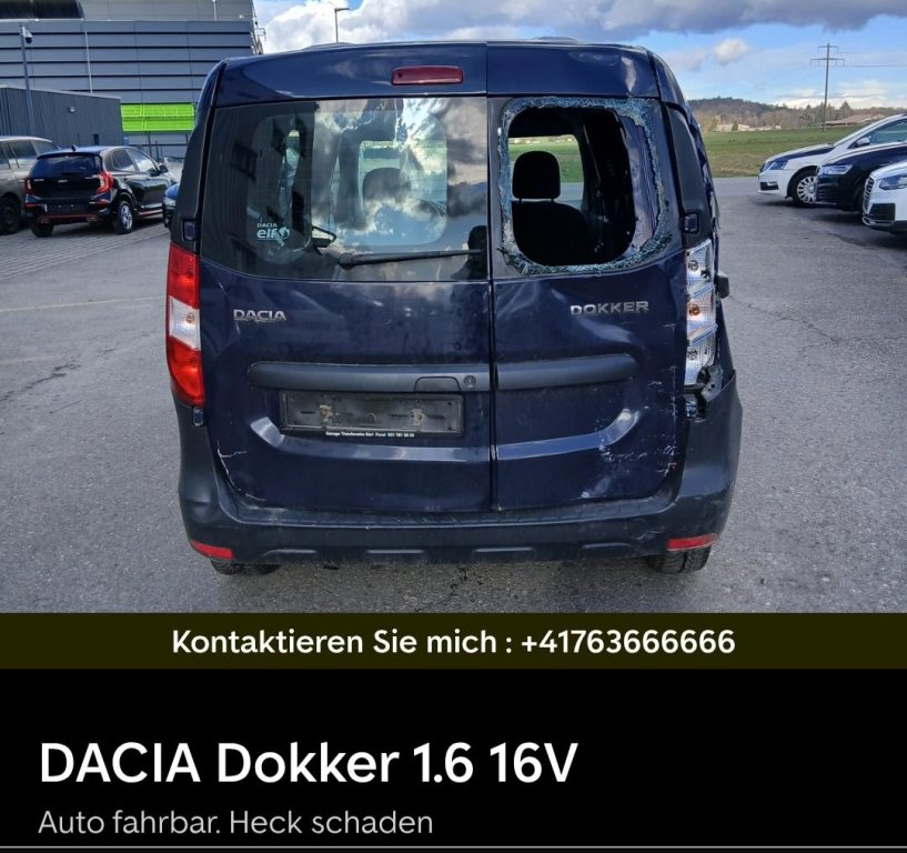 DACIA DOKKER 1.6 S/S, Benzin, Occasion / Gebraucht, Handschaltung - 6