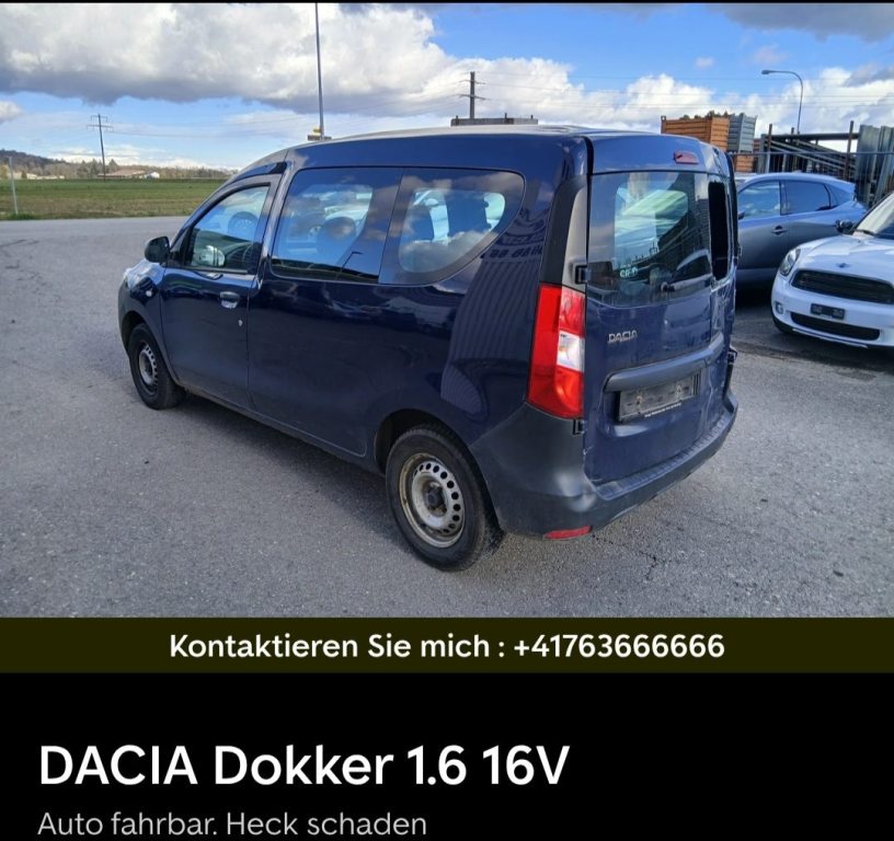 DACIA DOKKER 1.6 S/S, Benzin, Occasion / Gebraucht, Handschaltung - 5