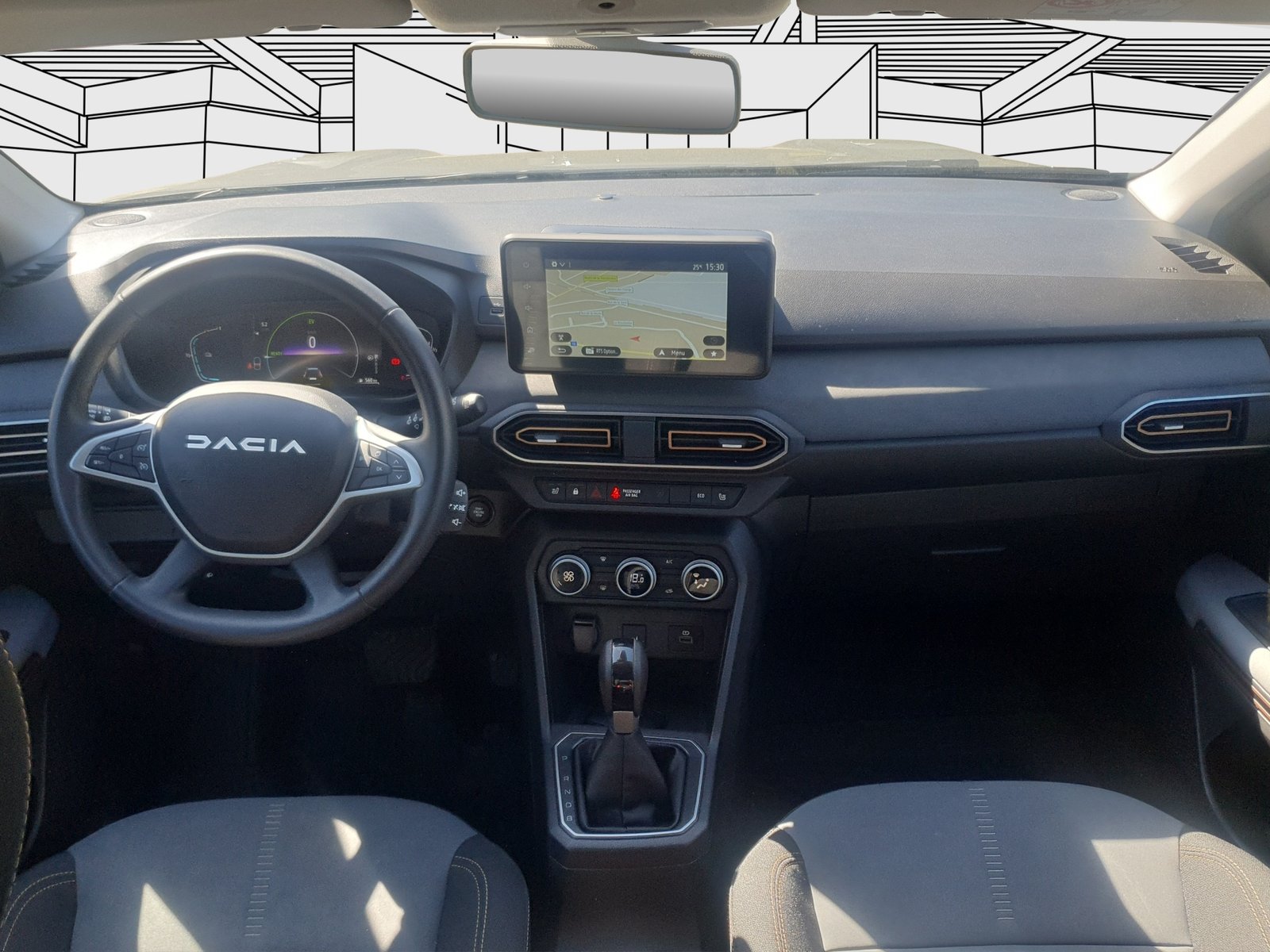 DACIA Jogger 1.6 Hybrid Extreme 7 places, Voll-Hybrid Benzin/Elektro, Occasion / Gebraucht, Automatik - 7