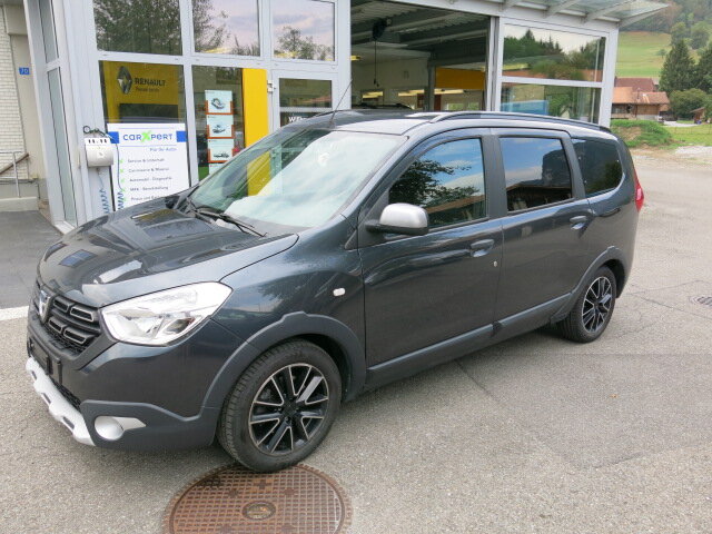 DACIA Lodgy 1.2 TCe Stepw. Unlimit. S/S 7P, Petrol, Second hand / Used, Manual - 7