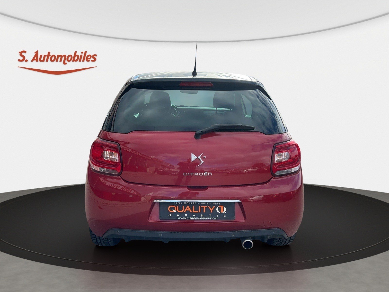 DS AUTOMOBILES DS3 1.2 VTi SO Chic ETG5, Essence, Occasion / Utilisé, Automatique - 3