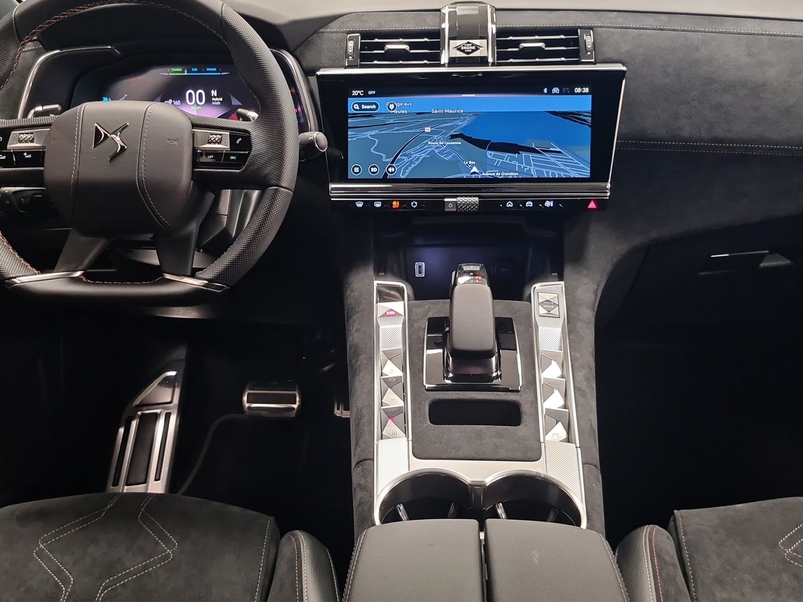 DS AUTOMOBILES DS7 E-Tense 4x4 Pallas, Hybride Rechargeable Essence/Électricité, Voiture nouvelle, Automatique - 6