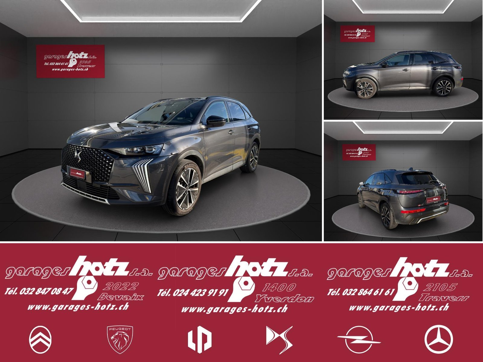 DS AUTOMOBILES DS7 1.5 BHDi Pallas EAT8, Diesel, Occasion / Gebraucht, Automat