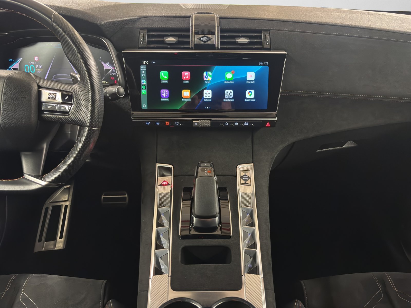 DS AUTOMOBILES DS 7 Crossback E-Tense 300 4x4 Ligne Noire, Plug-in-Hybrid Benzin/Elektro, Occasion / Gebraucht, Automatik - 7