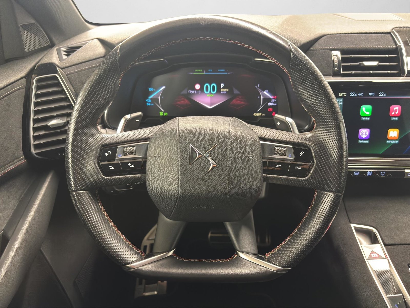 DS AUTOMOBILES 7 1.6 E-Tense Ligne Noire 4x4, Plug-in-Hybrid Benzina/Elettrica, Occasioni / Usate, Automatico - 5