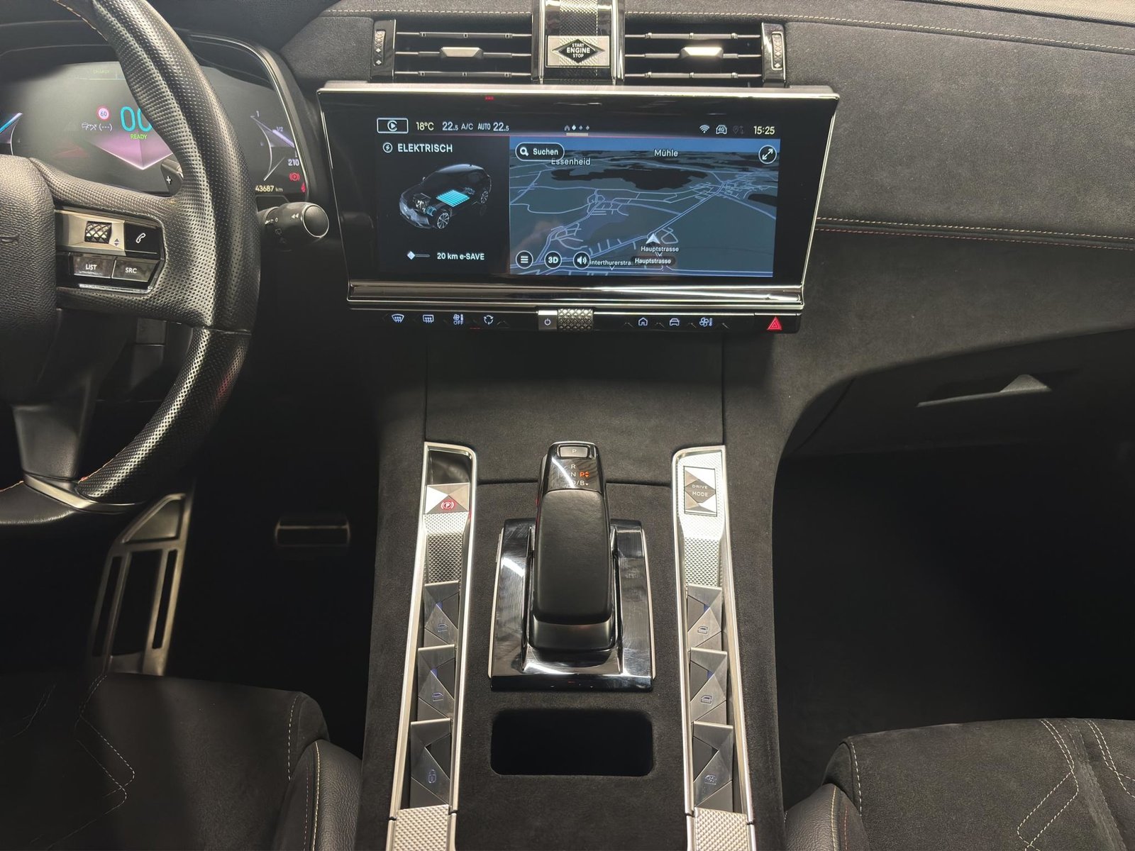 DS AUTOMOBILES 7 1.6 E-Tense Ligne Noire 4x4, Plug-in-Hybrid Benzina/Elettrica, Occasioni / Usate, Automatico - 7