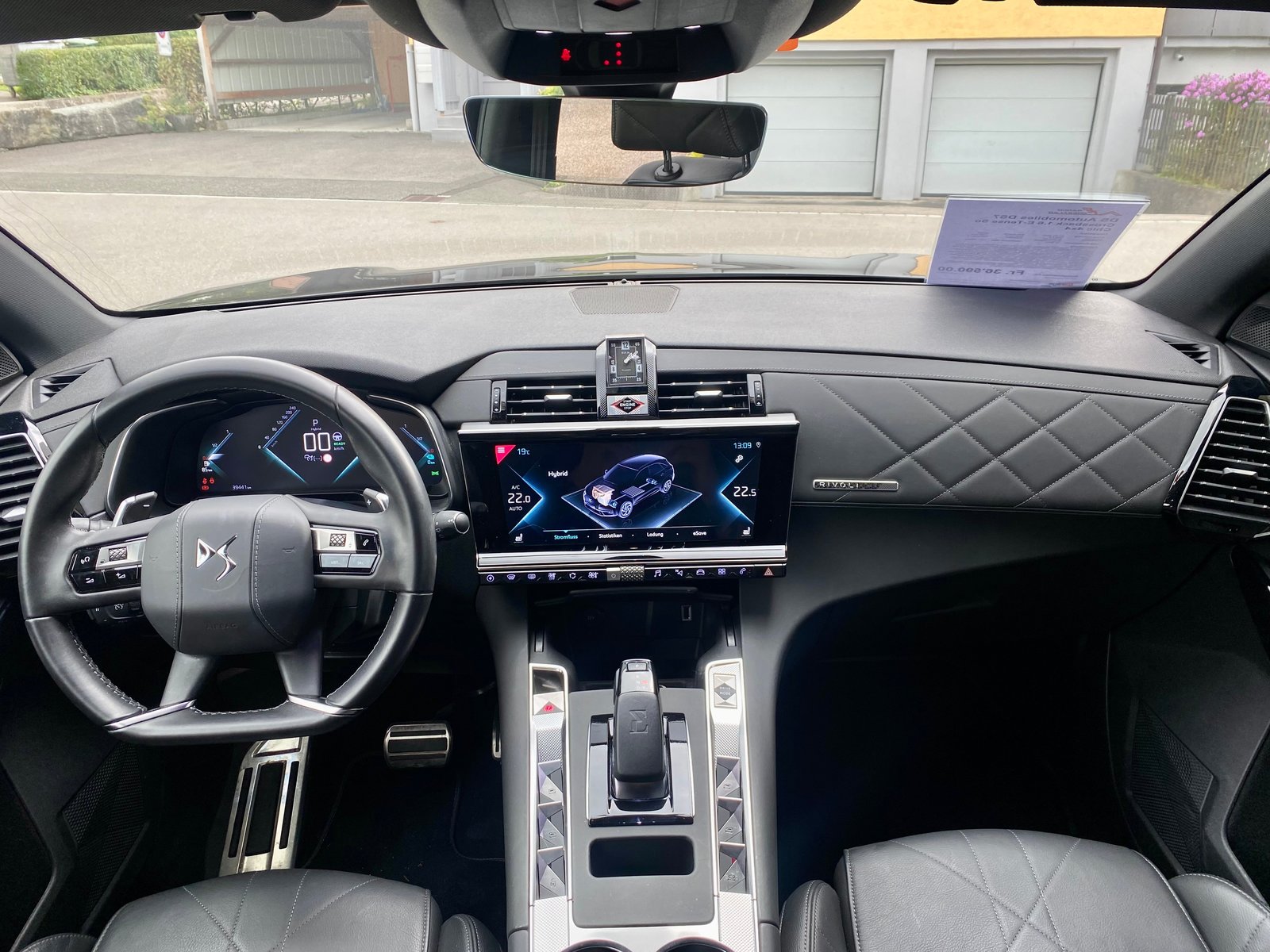 DS AUTOMOBILES DS 7 Crossback E-Tense 300 SO Chic, Plug-in-Hybrid Benzin/Elektro, Occasion / Gebraucht, Automatik - 6