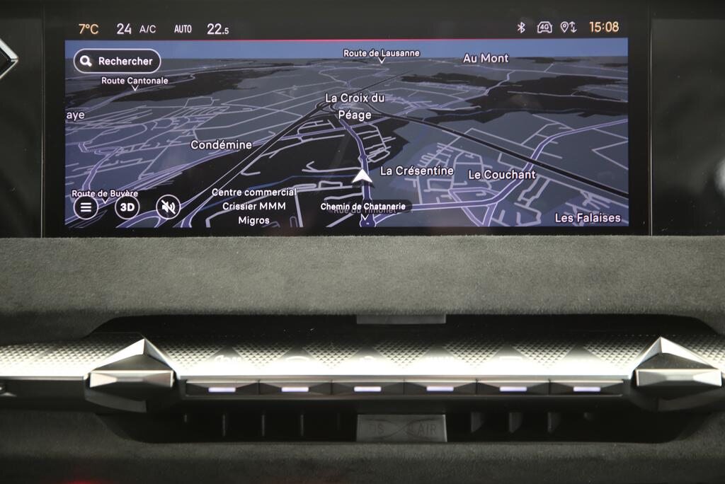 DS 4 1.6 E-Tense Ligne Noire, Plug-in-Hybrid Benzin/Elektro, Occasion / Gebraucht, Automatik - 7