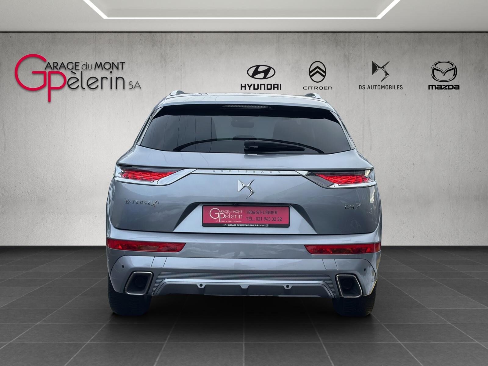 DS 7 Crossback 1.6 E-Tense Rivoli 300 4x4, Plug-in-Hybrid Benzin/Elektro, Occasion / Gebraucht, Automatik - 3