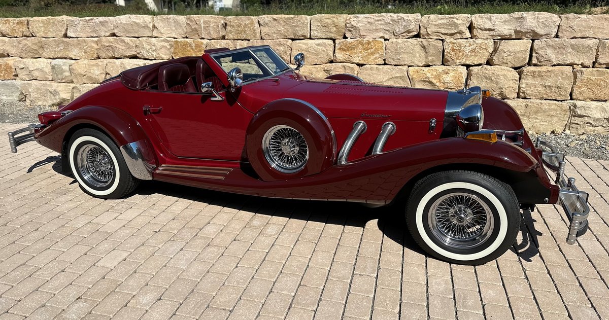 EXCALIBUR Roadster, Essence, Voiture de collection, Automatique - 3