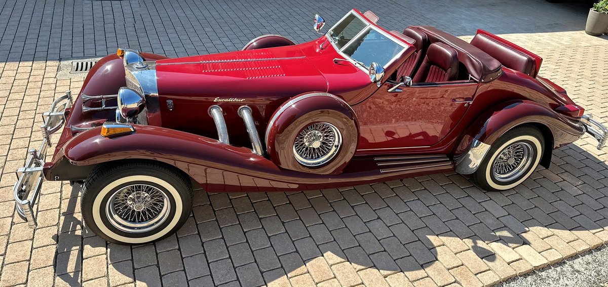 EXCALIBUR Roadster, Essence, Voiture de collection, Automatique - 5