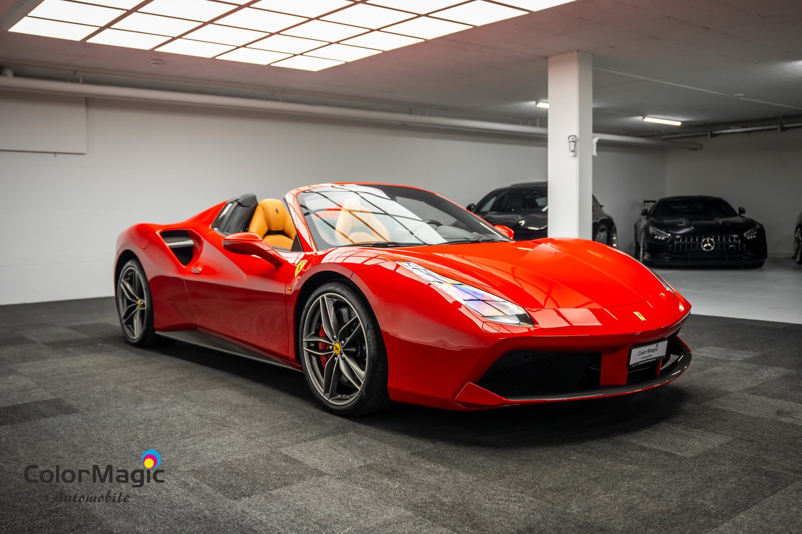 FERRARI * 488 SPIDER * FULL CARBON INNEN AUSSEN * SAMMLERFA, Benzina, Occasioni / Usate, Automatico - 7