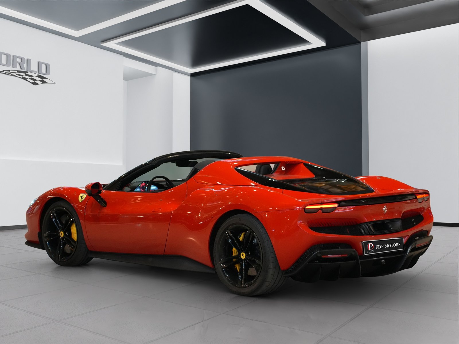 FERRARI 296 GTS, Plug-in-Hybrid Benzina/Elettrica, Occasioni / Usate, Automatico - 2
