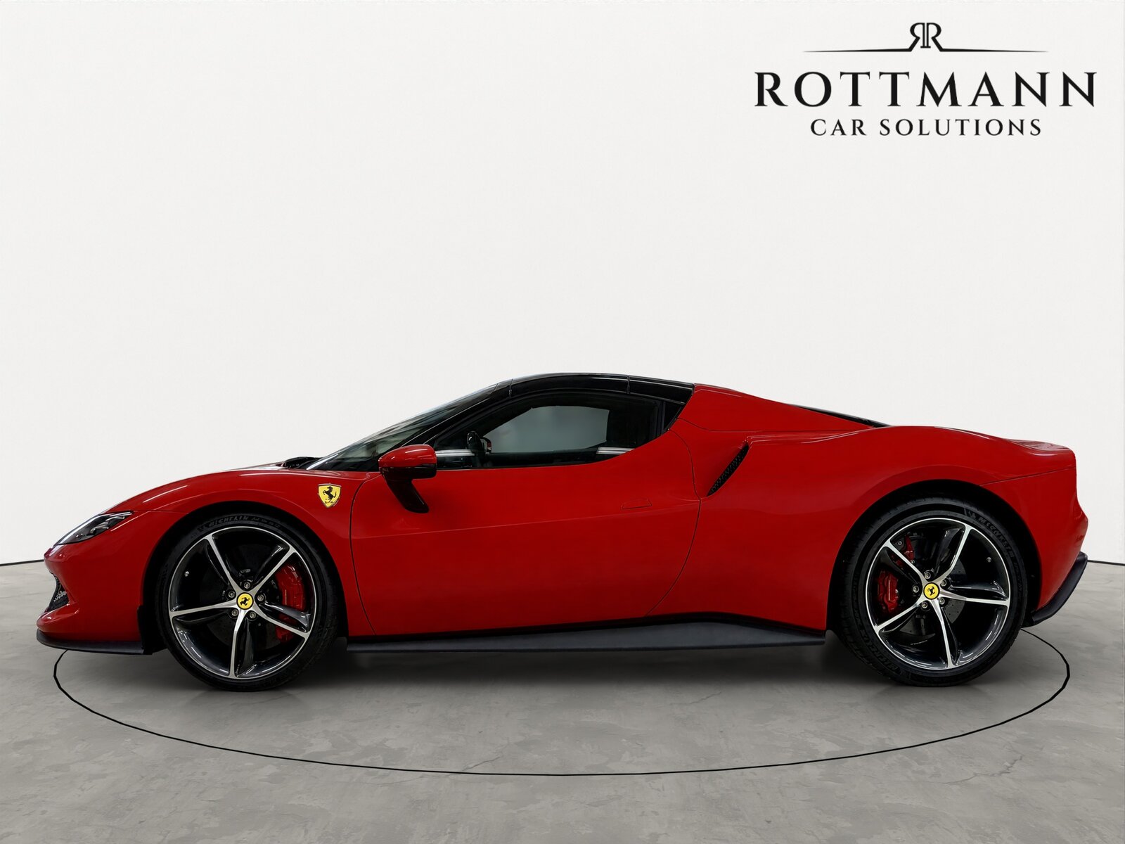 FERRARI 296 GTS Rosso Corsa, Plug-in-Hybrid Benzin/Elektro, Occasion / Gebraucht, Automatik - 2