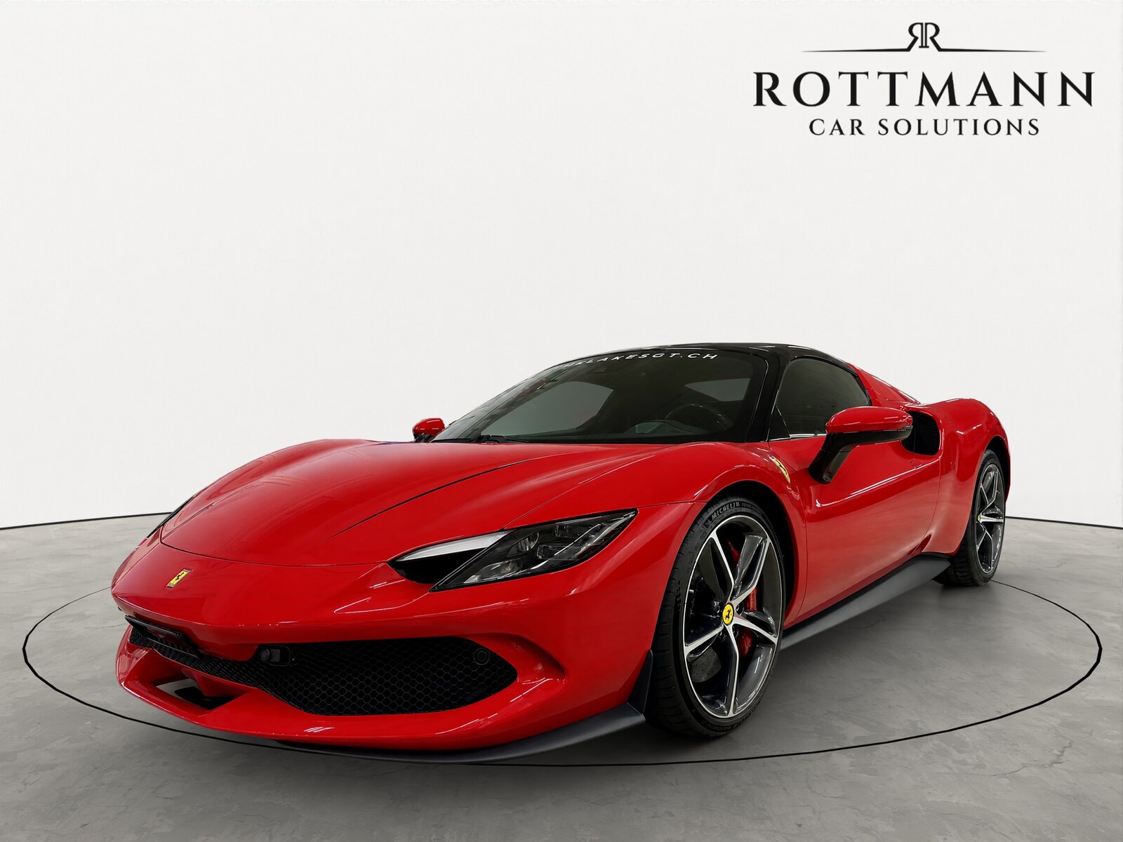 FERRARI 296 GTS Rosso Corsa, Plug-in-Hybrid Benzin/Elektro, Occasion / Gebraucht, Automatik - 3