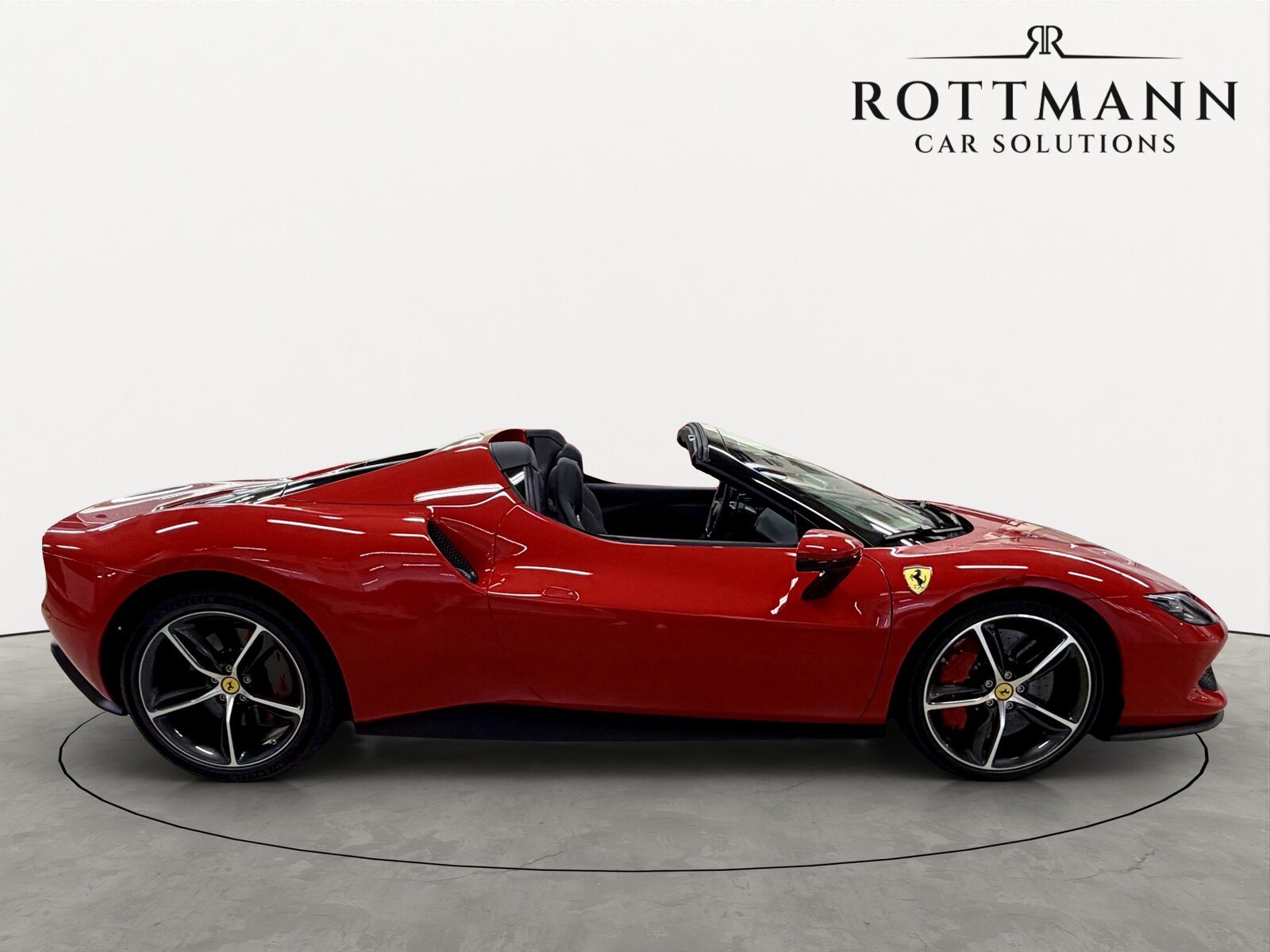 FERRARI 296 GTS Rosso Corsa, Plug-in-Hybrid Benzin/Elektro, Occasion / Gebraucht, Automatik - 6