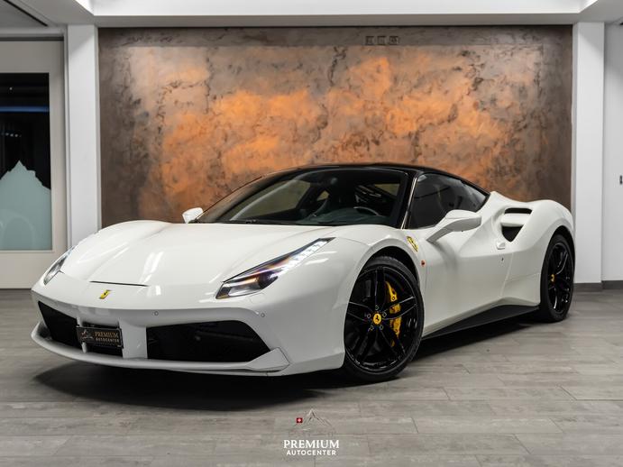 FERRARI 488 GTB 3.9 V8 *Bi-Color*Carbon-Racing-Seats*No OPF*, Benzin, Occasion / Gebraucht, Automatik