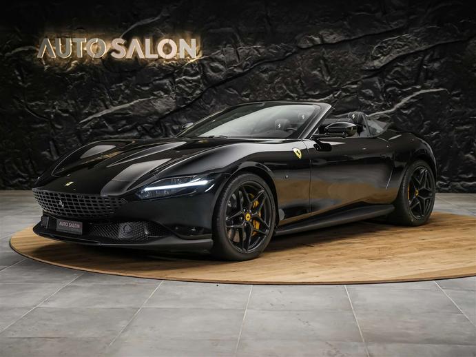 FERRARI Roma Spider 3.9 V8 T *ALL BLACK*Sitzbelüftung*JBL*, Benzina, Occasioni / Usate, Automatico