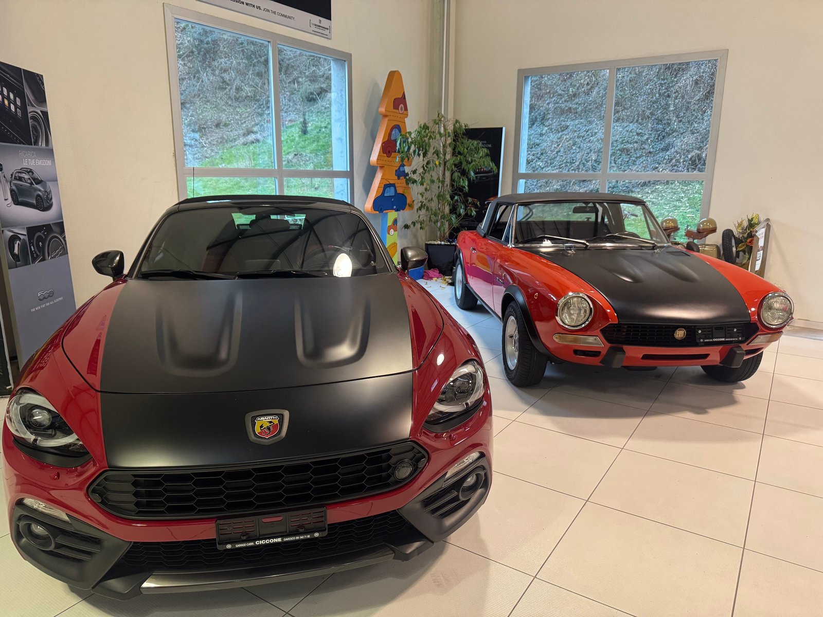 FIAT 124 Spider 1.4 TB Abarth Automatic, Essence, Occasion / Utilisé, Automatique - 2