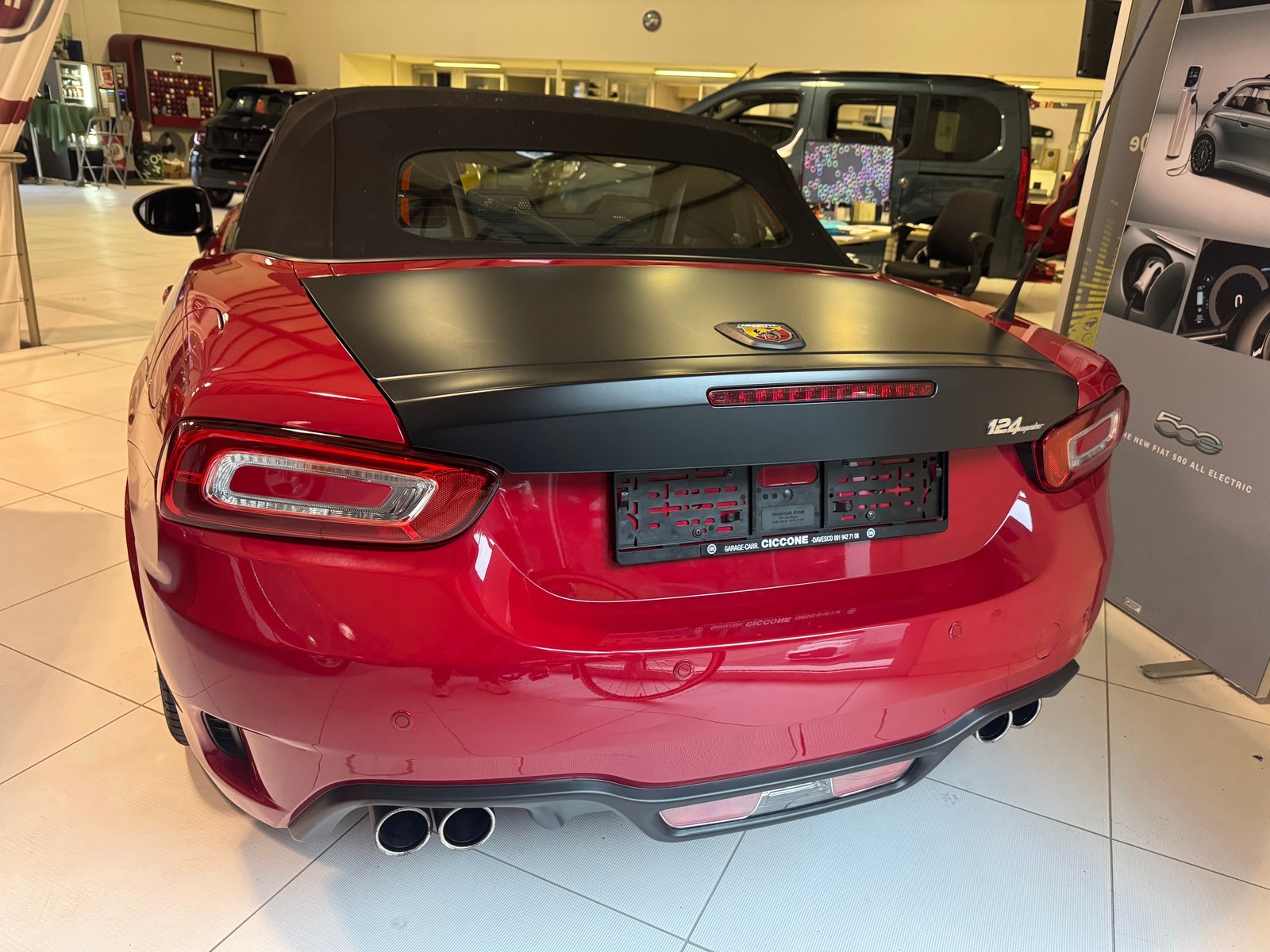 FIAT 124 Spider 1.4 TB Abarth Automatic, Essence, Occasion / Utilisé, Automatique - 5