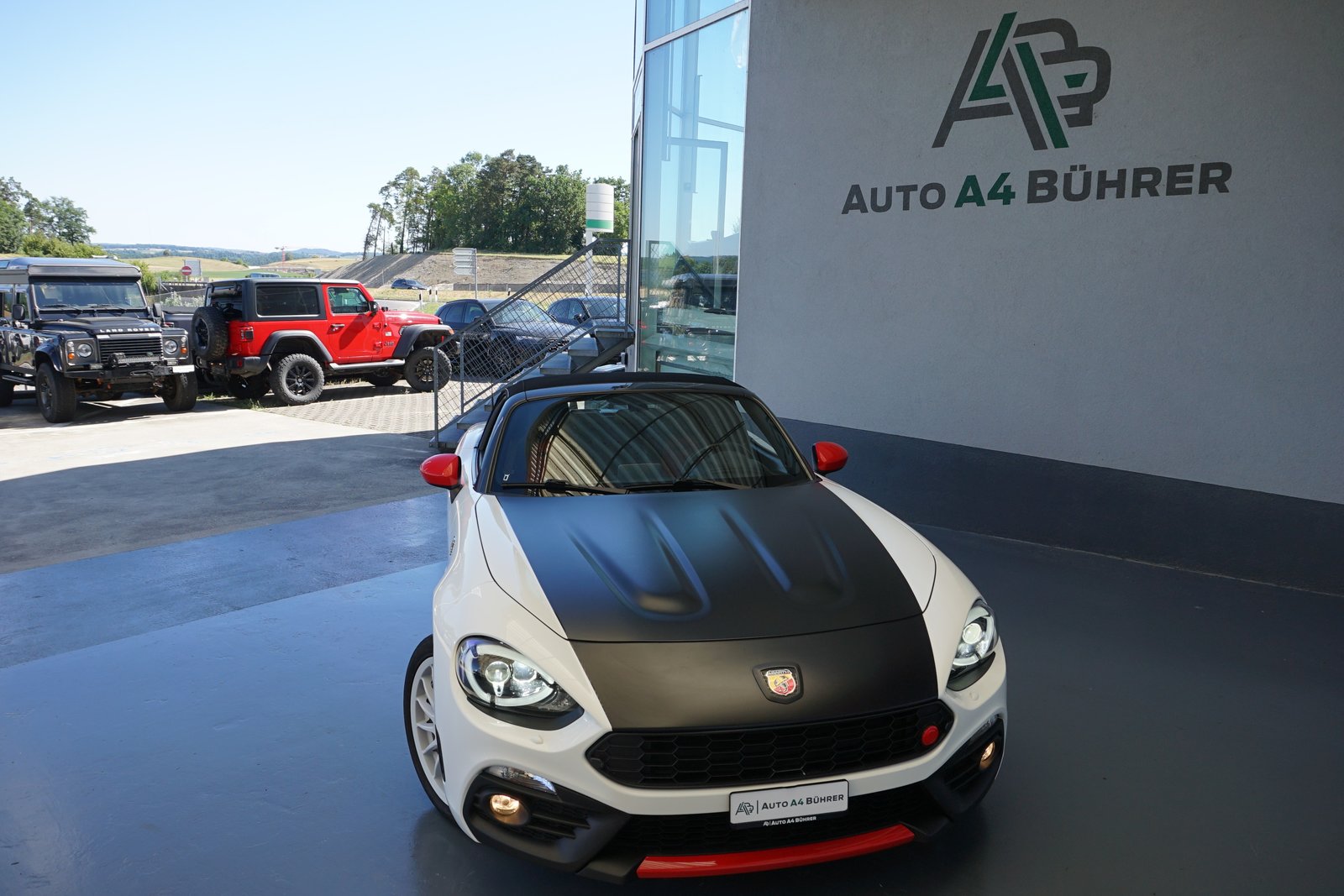 FIAT 124 Spider 1.4 TB Abarth 170PS Automat, Benzin, Occasion / Gebraucht, Automatik - 5