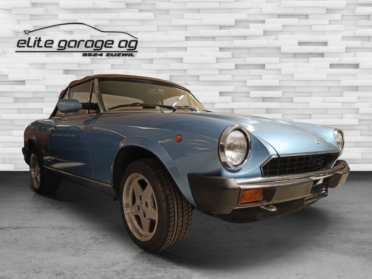 FIAT Spider 124 DS Europa 2.0 i.e., Benzina, Auto d'epoca, Manuale - 3