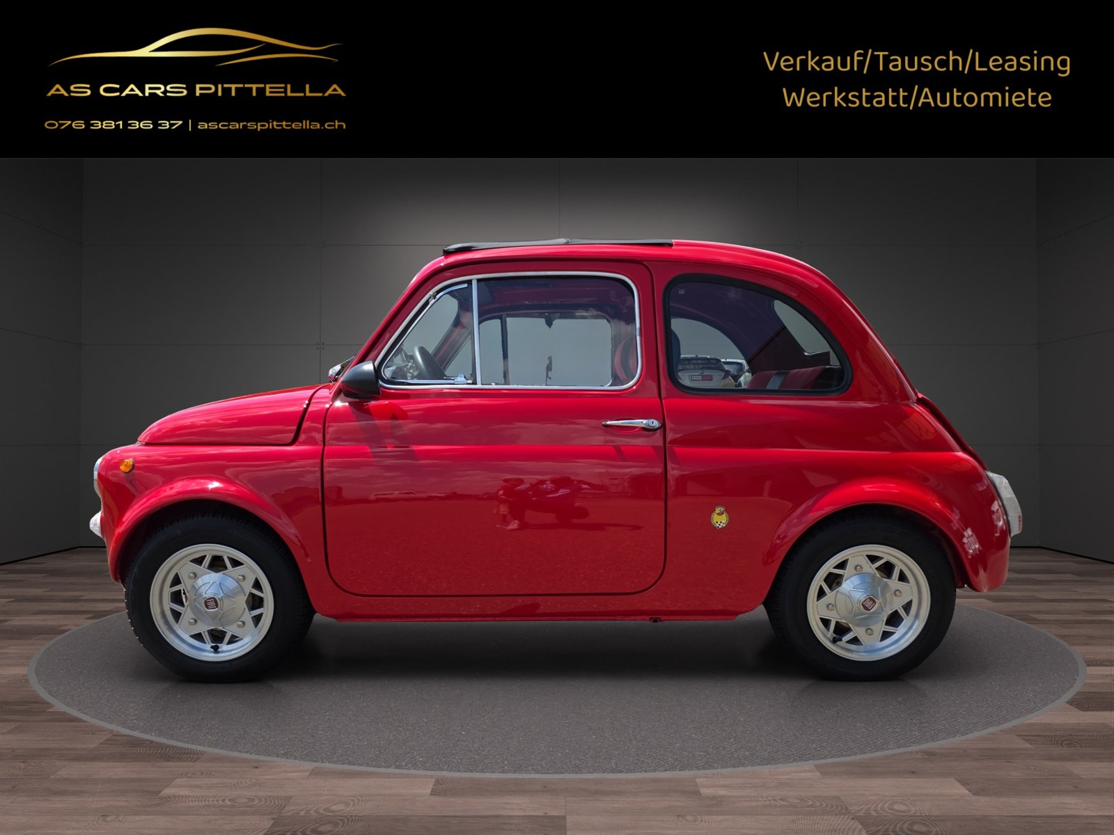 FIAT 500 Abarth Nuova *Veteranenfahrzeug* Cabriolet, Benzin, Occasion / Gebraucht, Handschaltung - 2