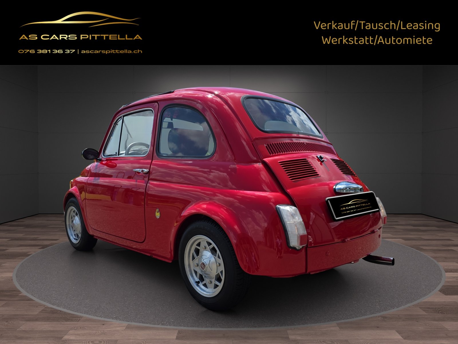 FIAT 500 Abarth Nuova *Veteranenfahrzeug* Cabriolet, Benzin, Occasion / Gebraucht, Handschaltung - 3