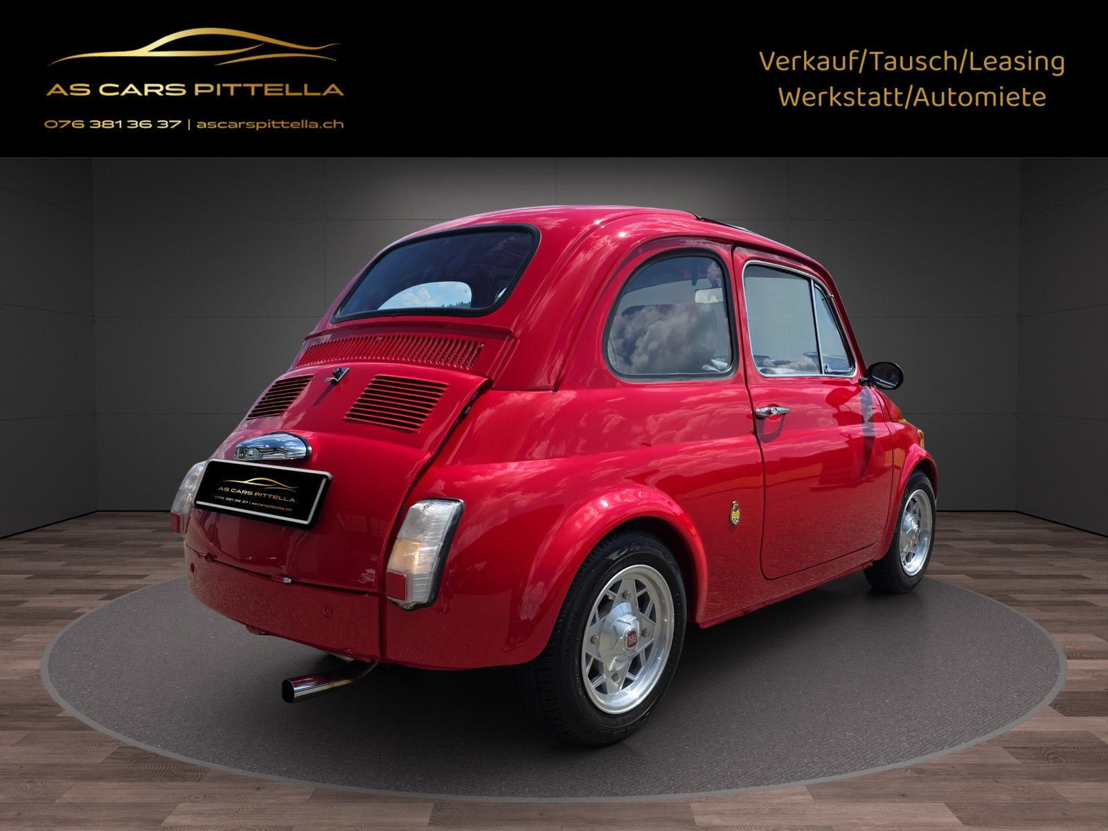 FIAT 500 Abarth Nuova *Veteranenfahrzeug* Cabriolet, Benzin, Occasion / Gebraucht, Handschaltung - 5