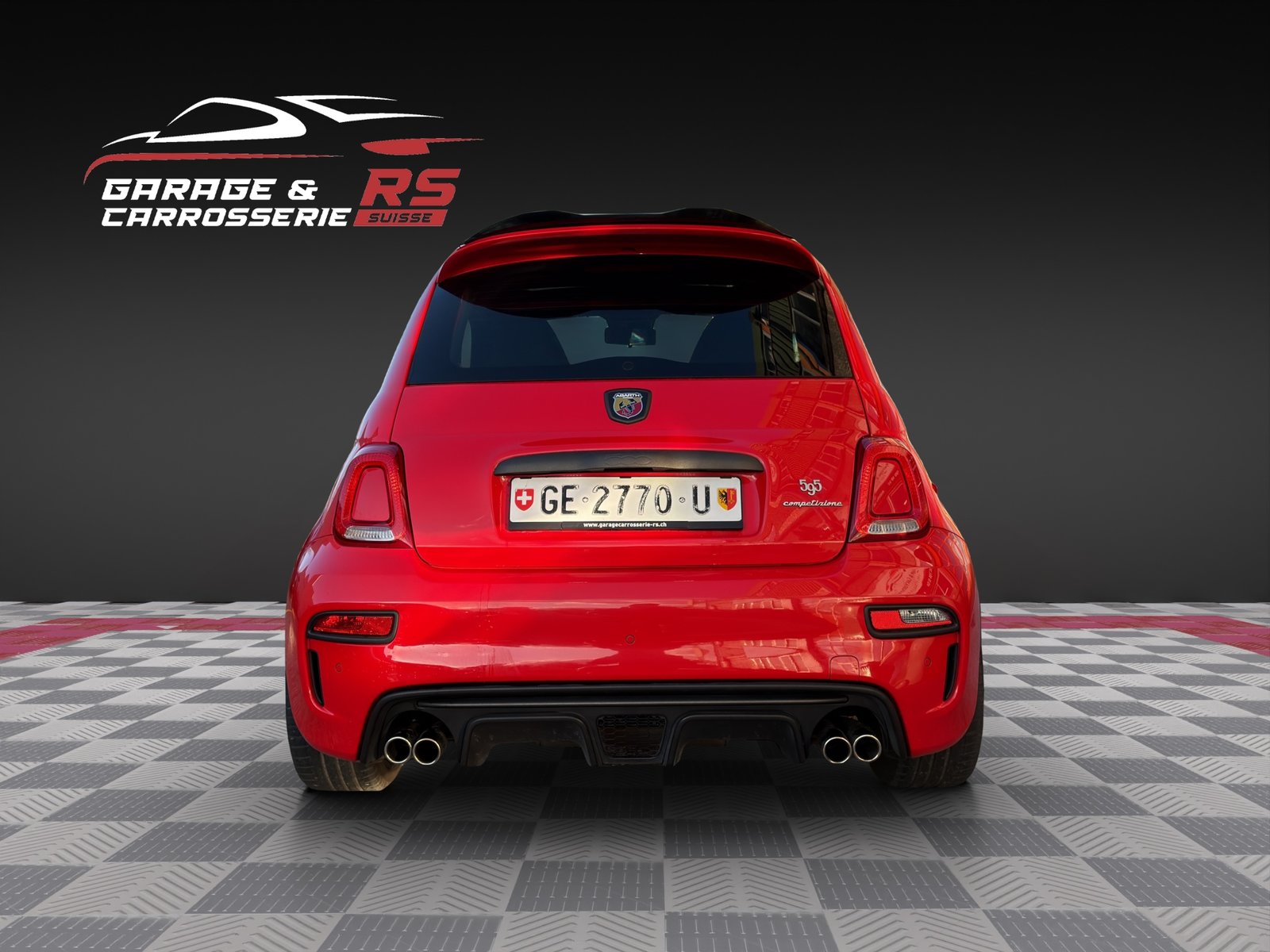 FIAT 595 1.4 16V Turbo Abarth Competizione Dualogic, Essence, Occasion / Utilisé, Automatique - 4