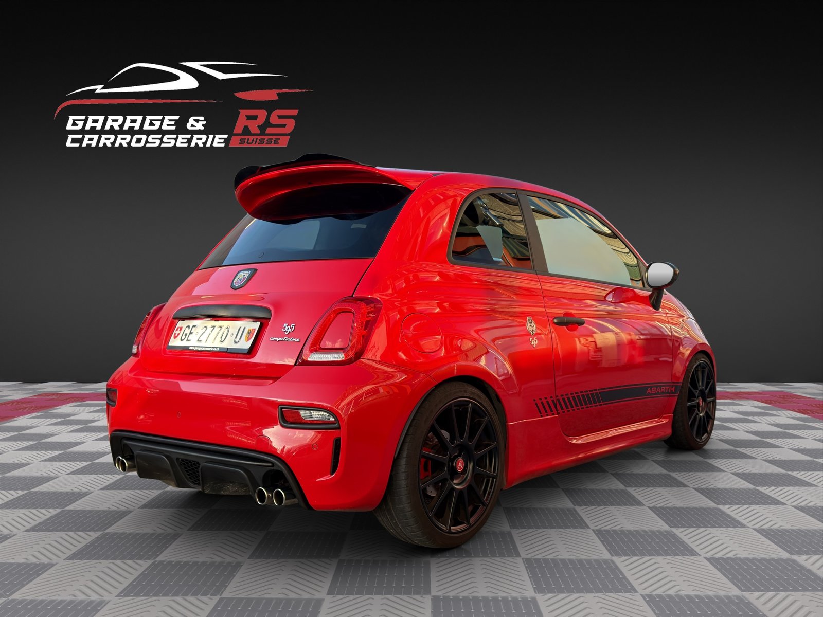 FIAT 595 1.4 16V Turbo Abarth Competizione Dualogic, Essence, Occasion / Utilisé, Automatique - 5