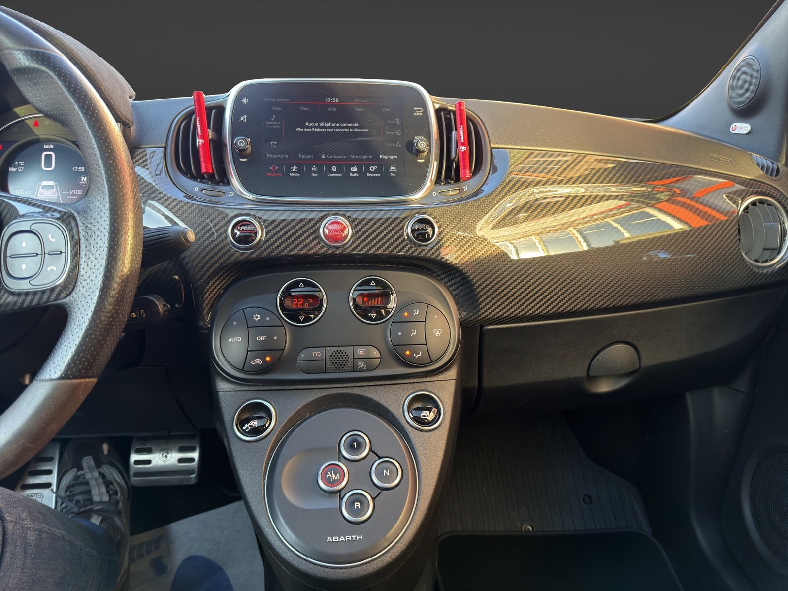 FIAT 595 1.4 16V Turbo Abarth Competizione Dualogic, Essence, Occasion / Utilisé, Automatique - 7