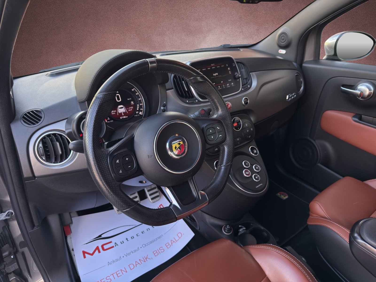FIAT 595 1.4 16V Turbo Abarth Turismo Dualogic, Essence, Occasion / Utilisé, Automatique - 7