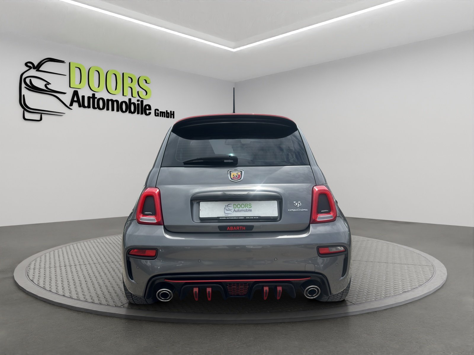 FIAT 595 1.4 16V Turbo Abarth Competizione Dualogic, Essence, Occasion / Utilisé, Automatique - 4