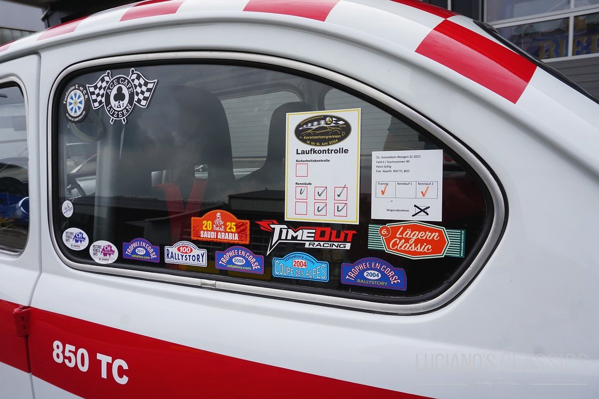 FIAT Abarth 850 Nürburgring, Essence, Voiture de collection, Manuelle - 7