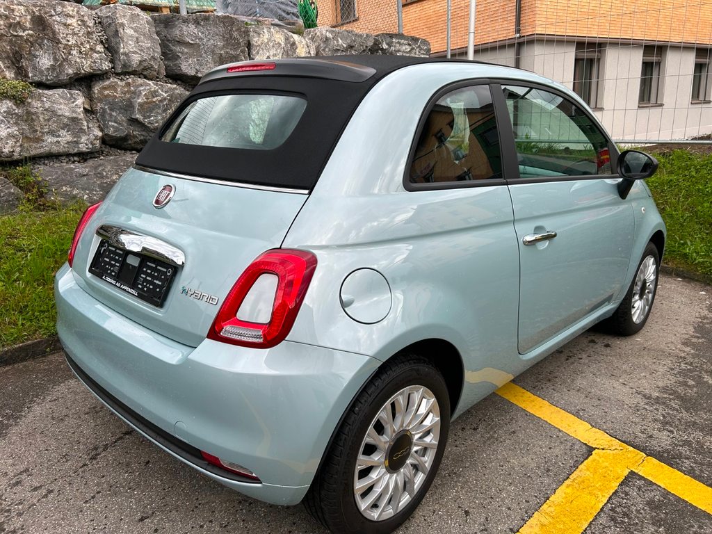 FIAT 500 C 1.0 Hybrid Cult, Mild-Hybrid Petrol/Electric, Manual - 3