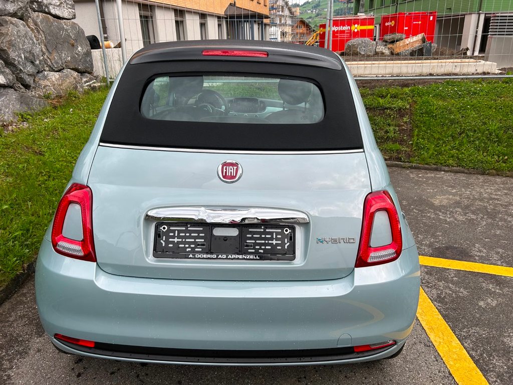 FIAT 500 C 1.0 Hybrid Cult, Mild-Hybrid Petrol/Electric, Manual - 4