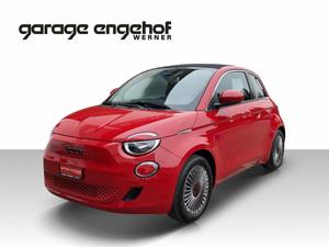 FIAT 500 Cabrio electric 87 kW Red