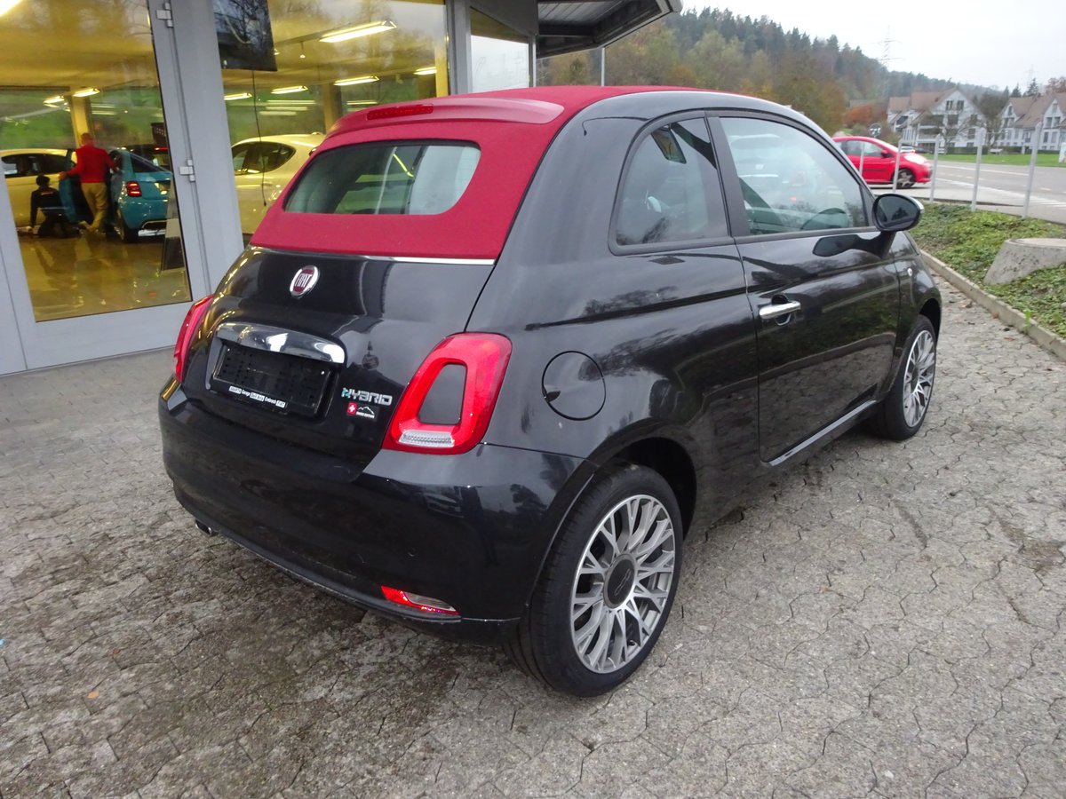 FIAT 500C 1.0 N3 MildHybrid Swiss Edition, Mild-Hybrid Petrol/Electric, New car, Manual - 3